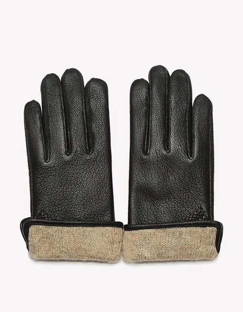 Australian Shepherd Sheepskin Wool Ladies Leather Gloves Britney