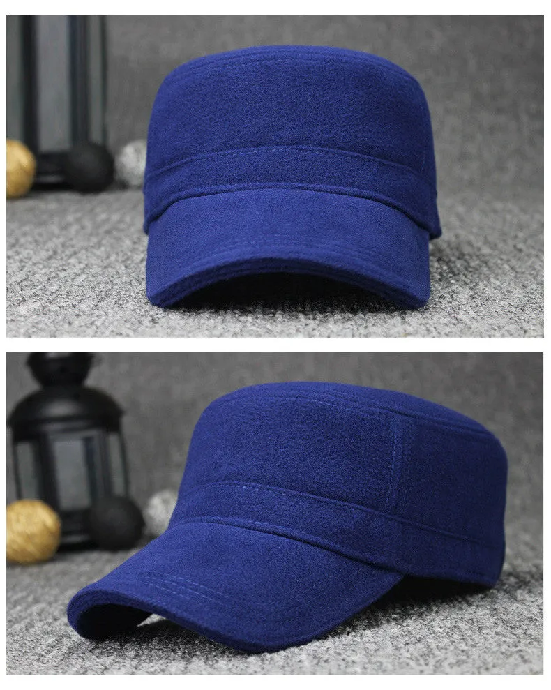 Autumn Winter Baseball Cap warm Sports Solid sport cap for men and women Gifts Hats