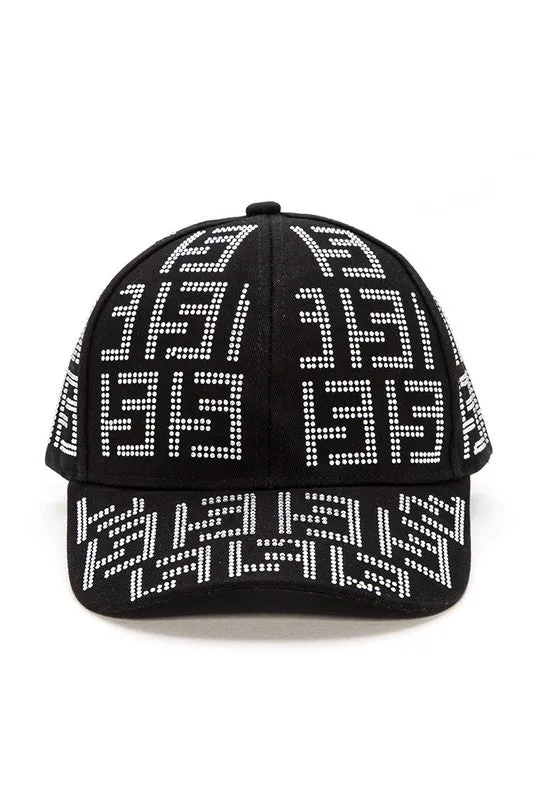 Ball Out- Bling  Baseball Cap