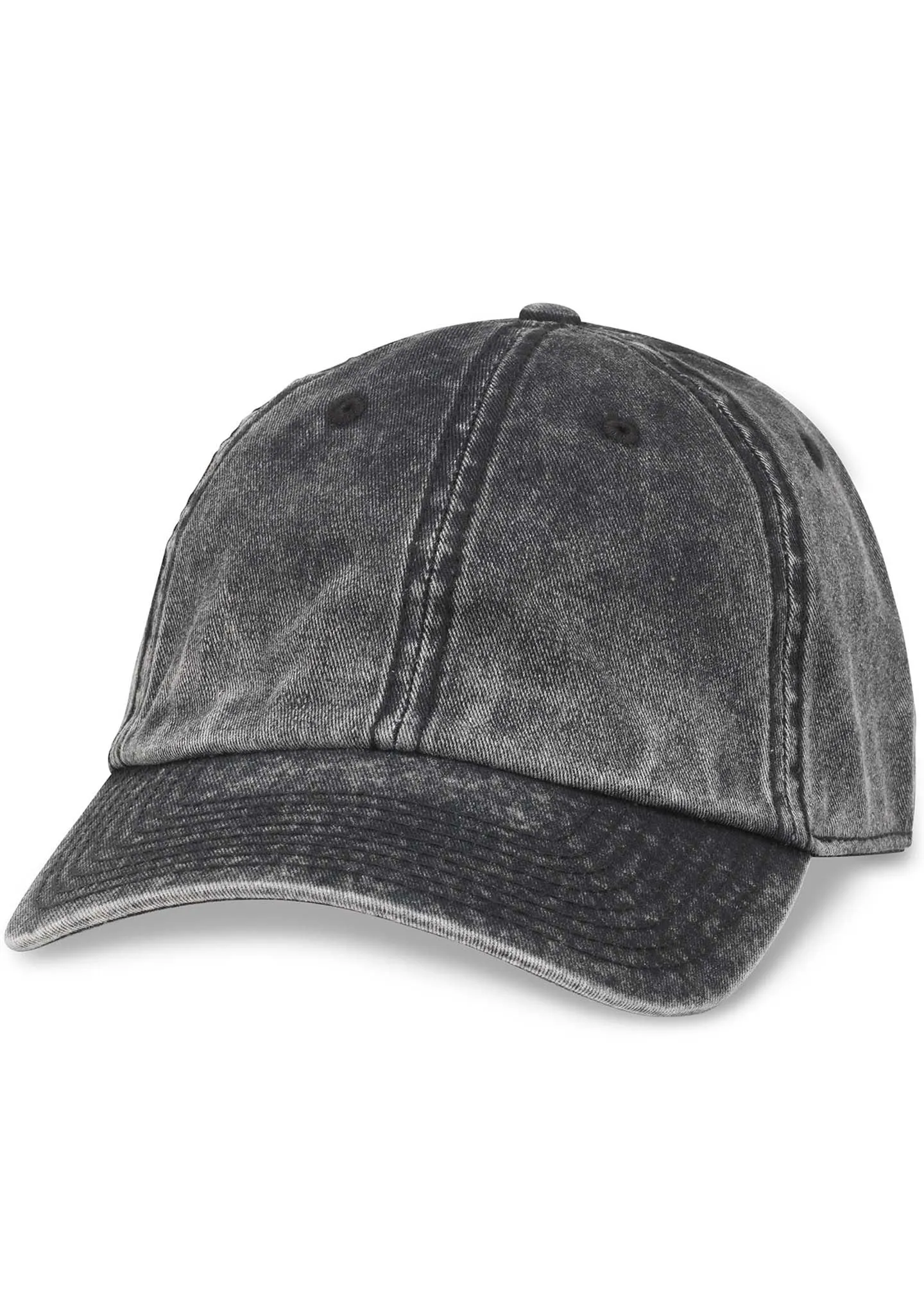 Blank Elston Washed Raglan Hat in Black