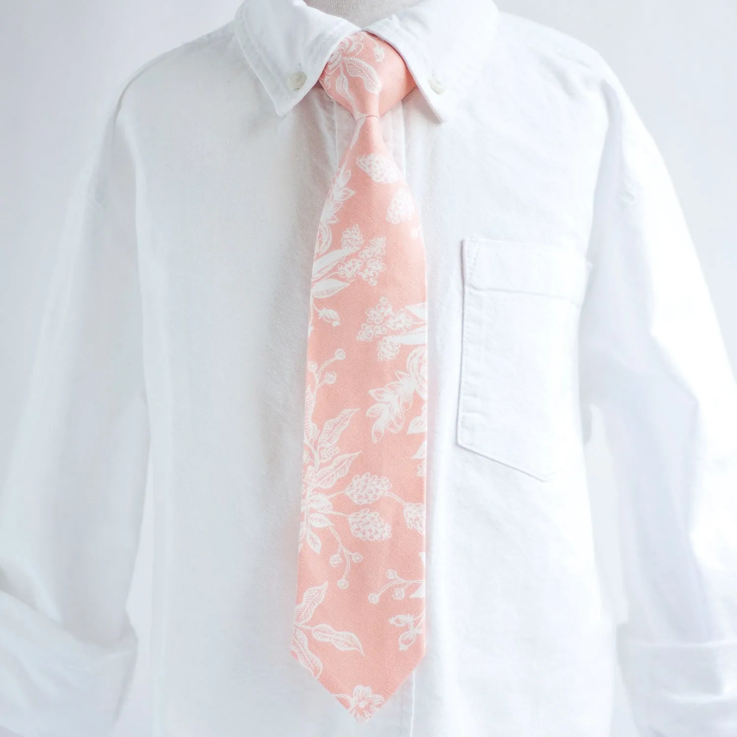 Boy's Bow Tie / Peach Toile