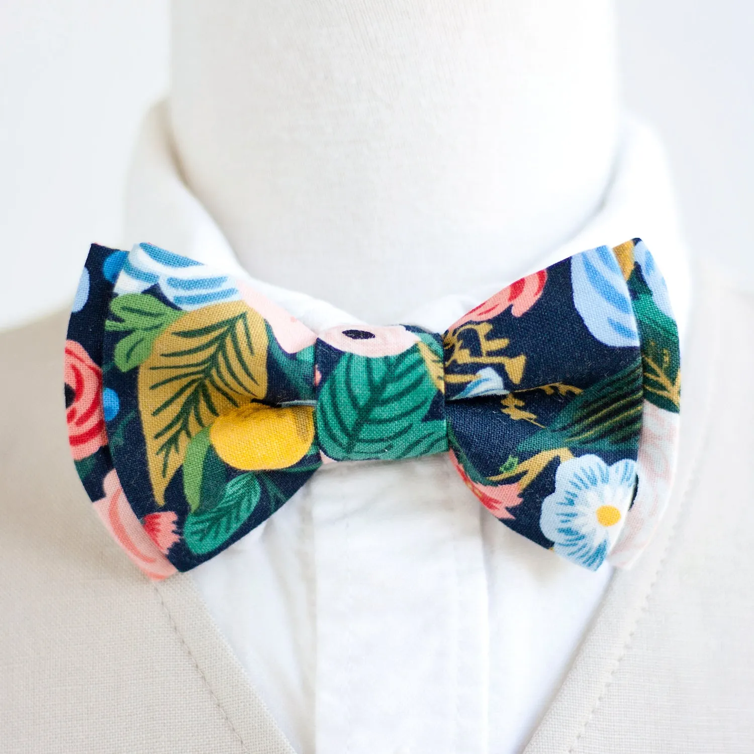 Boy's Necktie / Garden Party In Navy