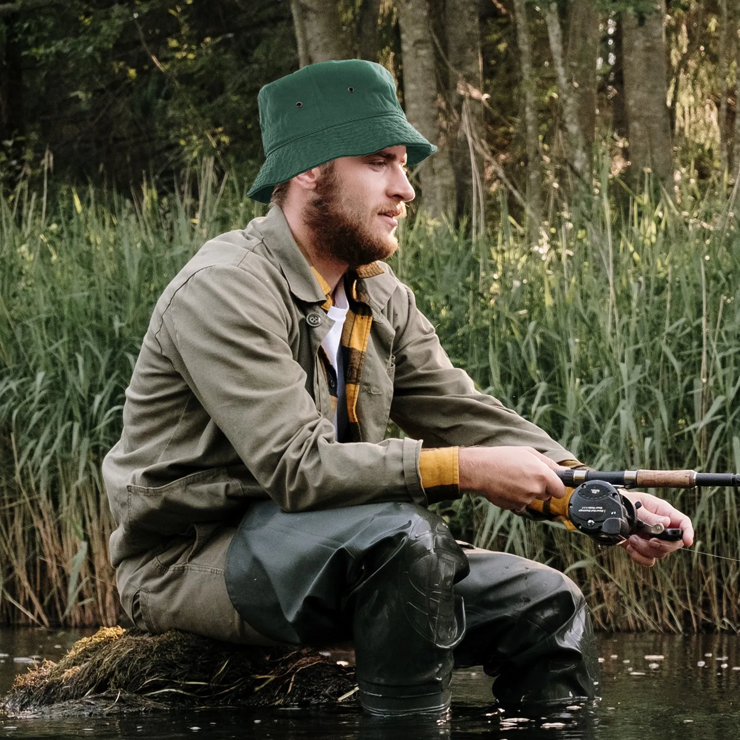 Bucket Hat - Dark Green