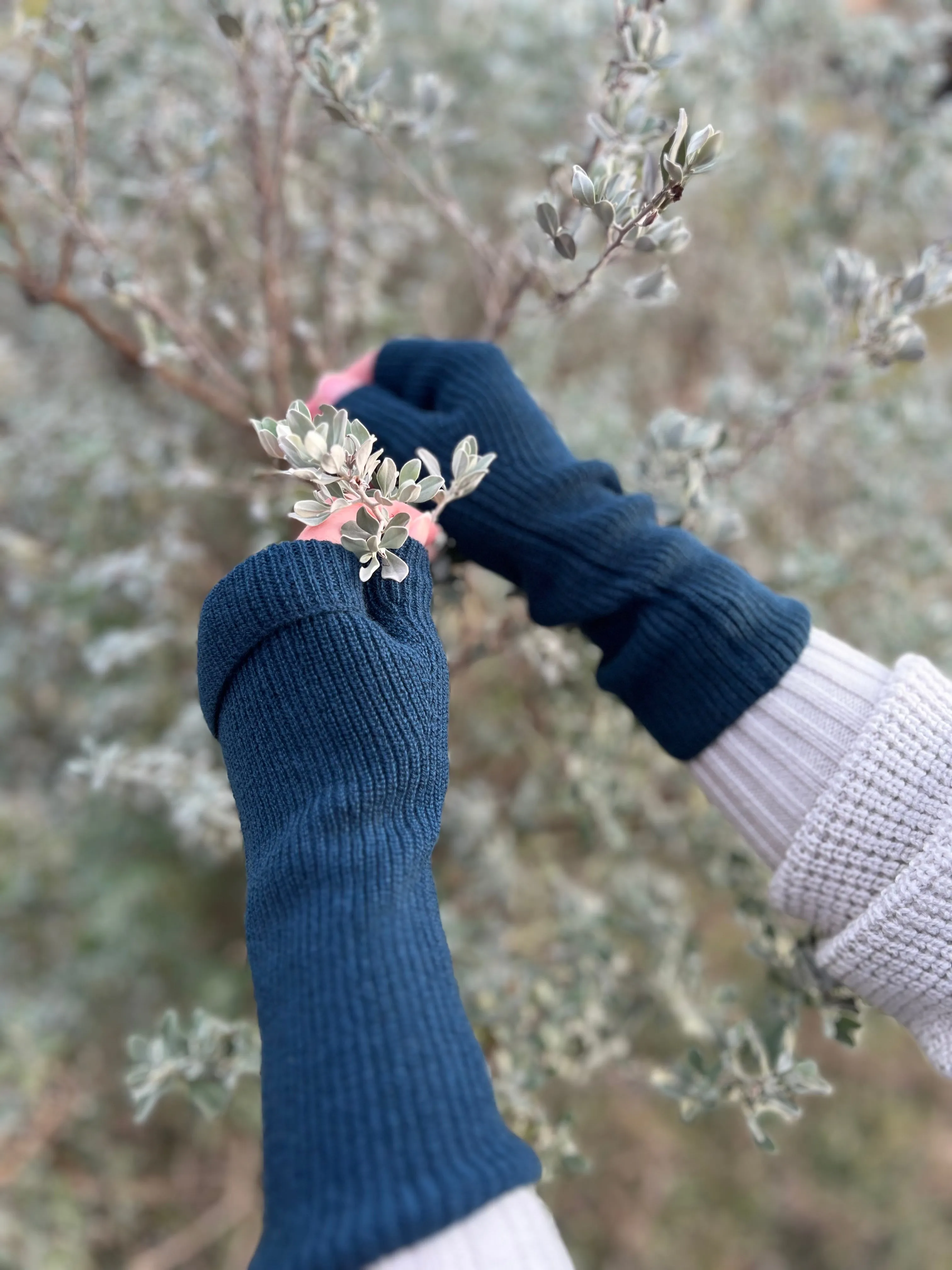 Cashmere Fingerless Gloves