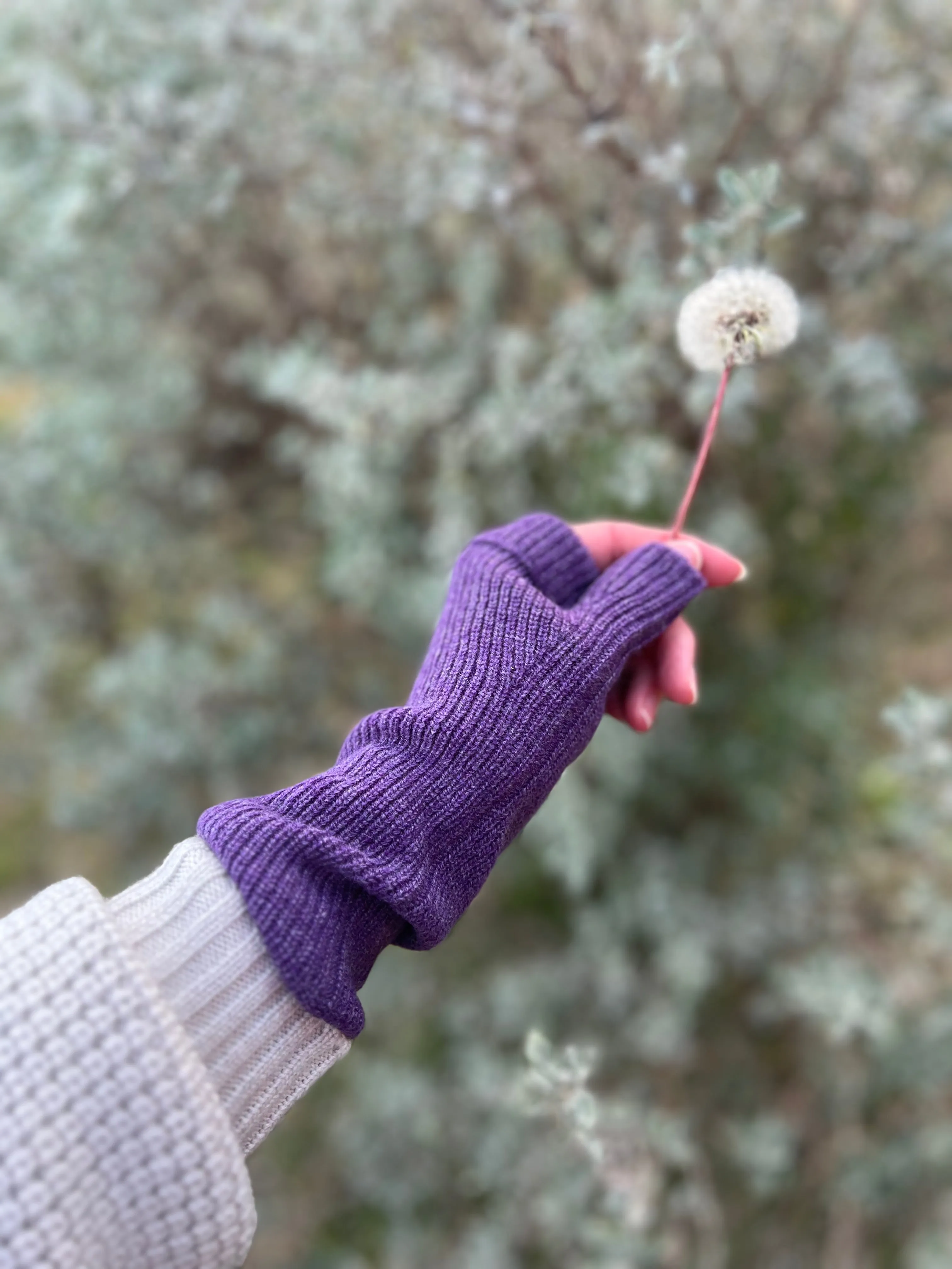 Cashmere Fingerless Gloves