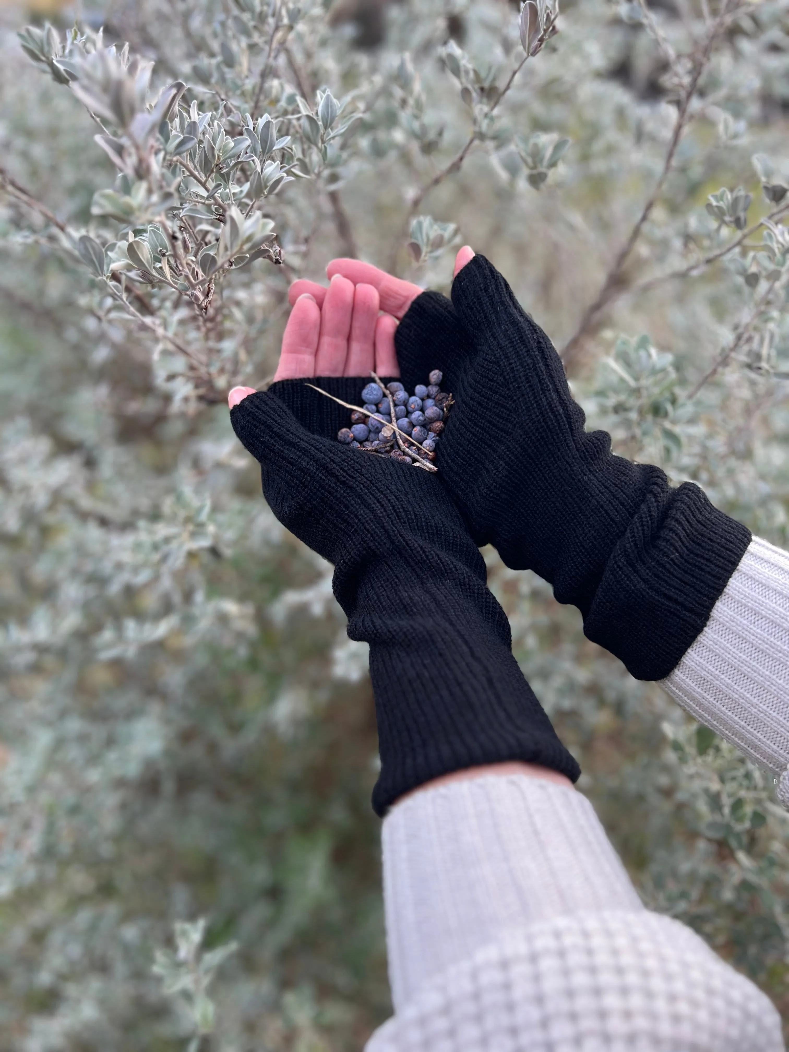 Cashmere Fingerless Gloves