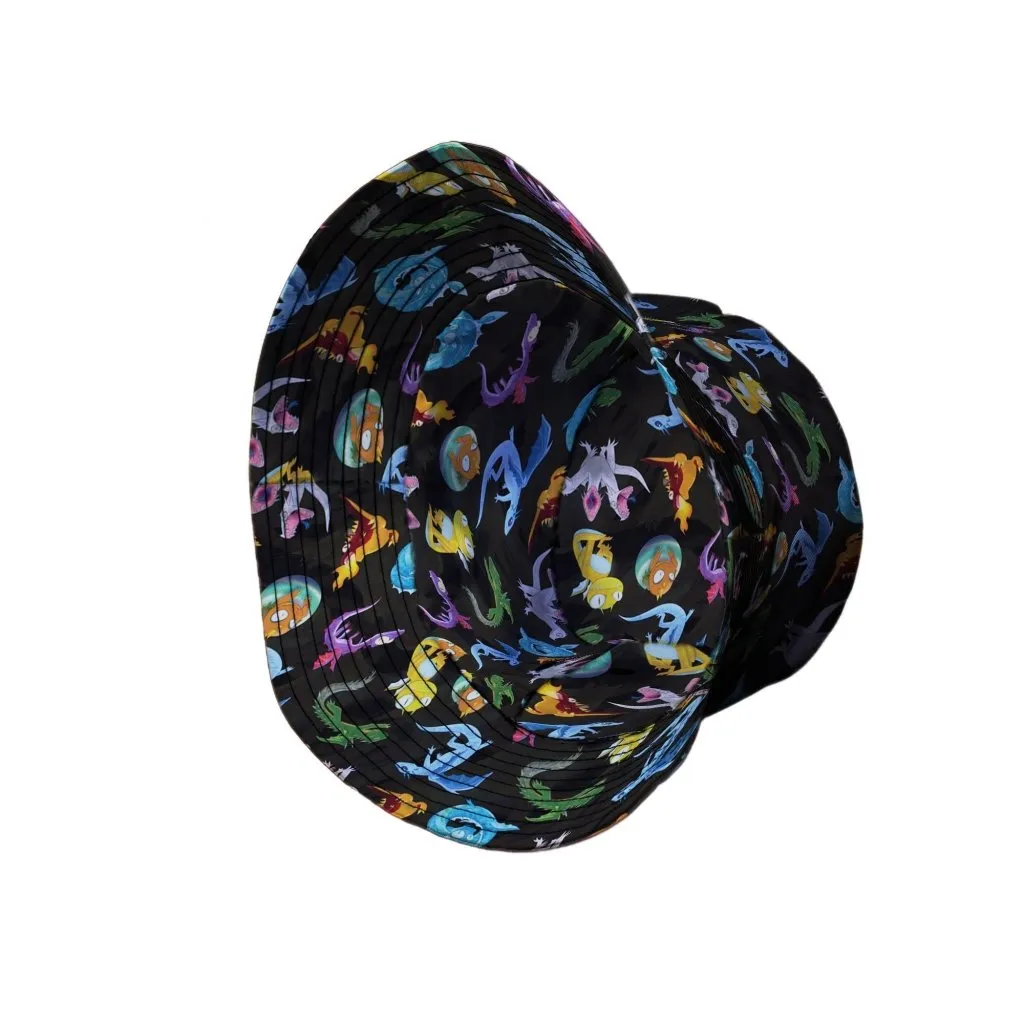 Cute Baby Dragons Bucket Hat