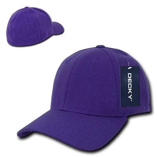 Decky Fitall Flex Fitted Baseball Dad Caps Hats Unisex