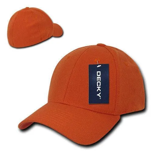 Decky Fitall Flex Fitted Baseball Dad Caps Hats Unisex