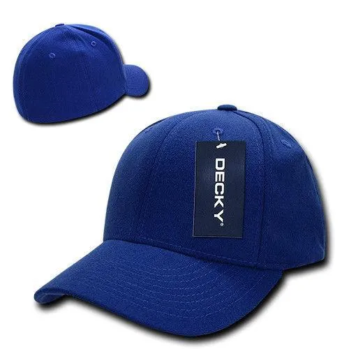 Decky Fitall Flex Fitted Baseball Dad Caps Hats Unisex