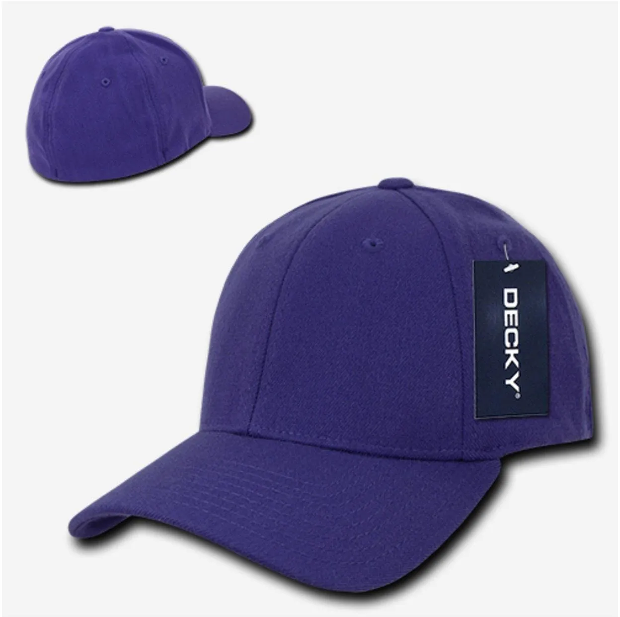 Decky Fitall Flex Fitted Baseball Dad Caps Hats Unisex