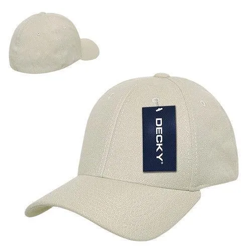 Decky Fitall Flex Fitted Baseball Dad Caps Hats Unisex