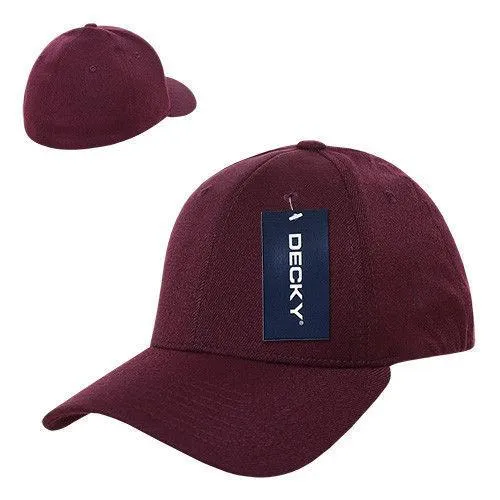 Decky Fitall Flex Fitted Baseball Dad Caps Hats Unisex