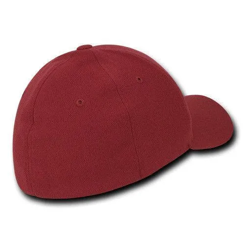 Decky Fitall Flex Fitted Baseball Dad Caps Hats Unisex