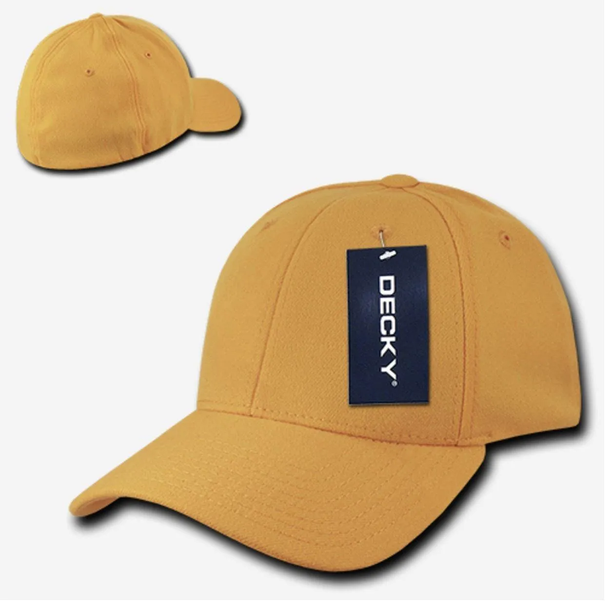 Decky Fitall Flex Fitted Baseball Dad Caps Hats Unisex