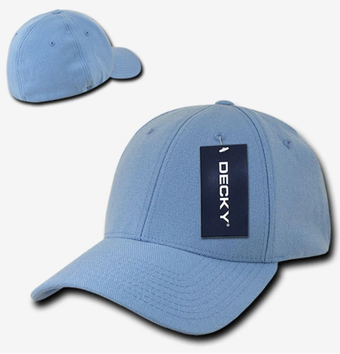 Decky Fitall Flex Fitted Baseball Dad Caps Hats Unisex