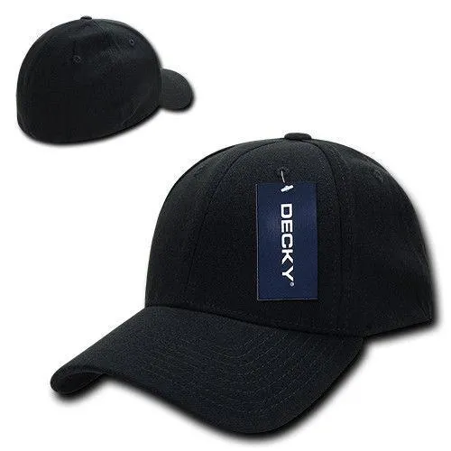 Decky Fitall Flex Fitted Baseball Dad Caps Hats Unisex