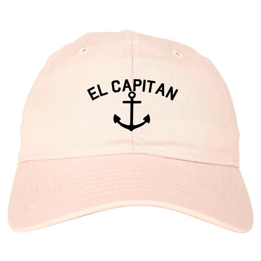 El Capitan Anchor Captain Mens Dad Hat Baseball Cap