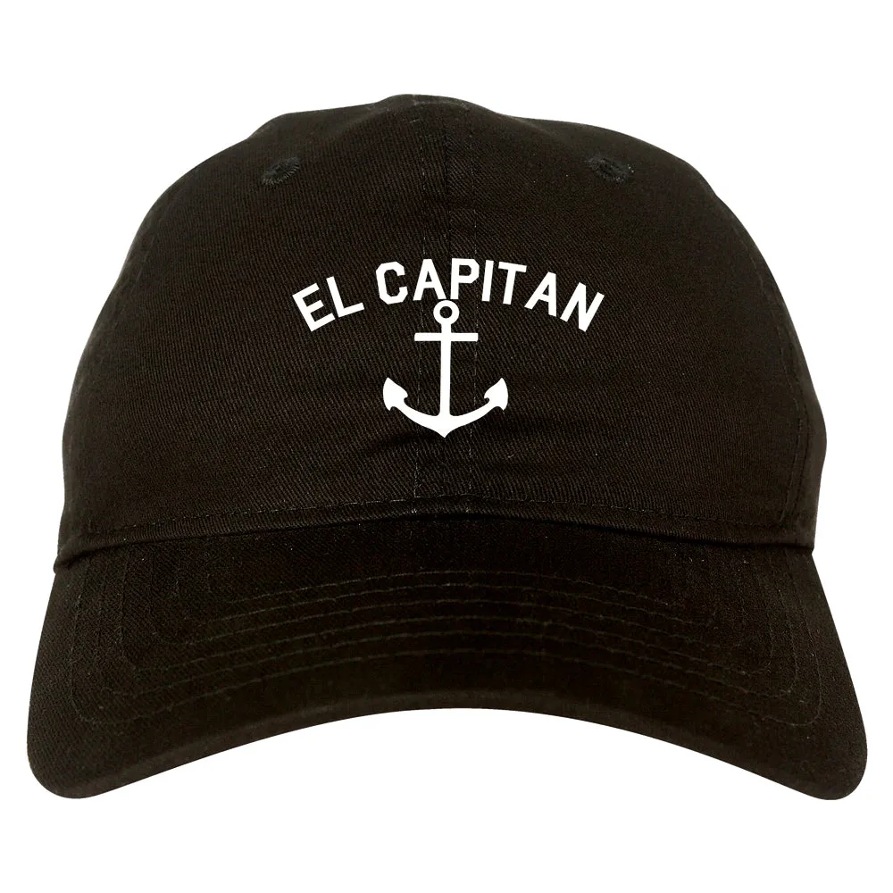 El Capitan Anchor Captain Mens Dad Hat Baseball Cap