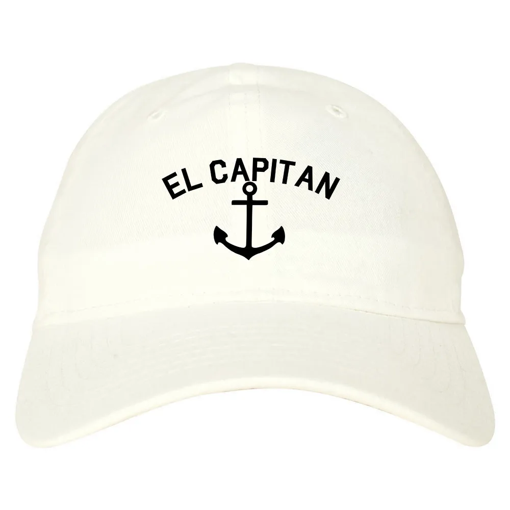 El Capitan Anchor Captain Mens Dad Hat Baseball Cap