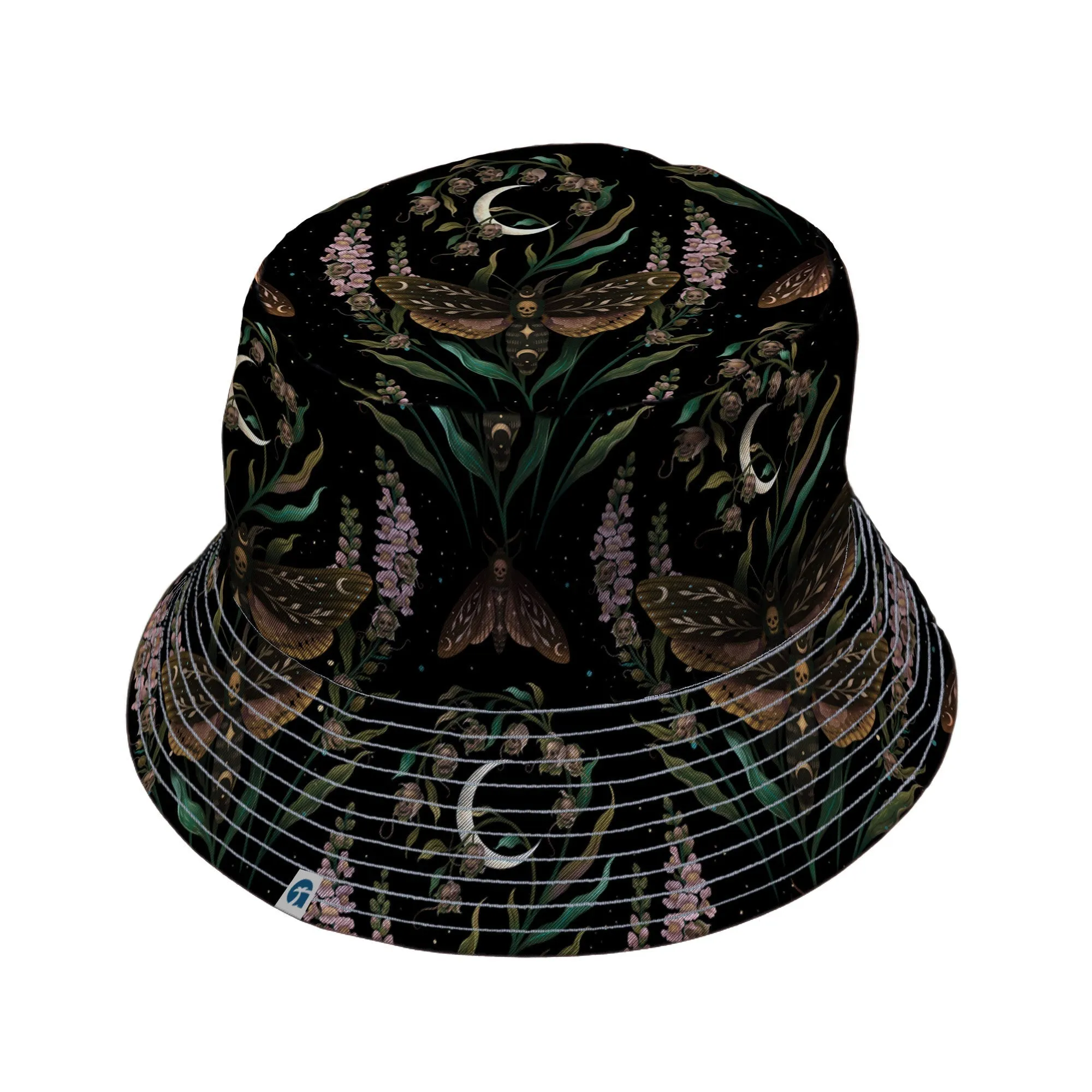 Episodic Death Moth Flow Bucket Hat