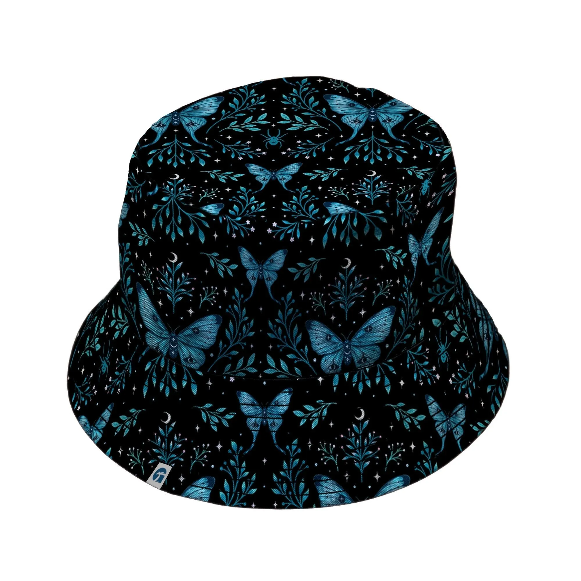 Episodic Mystical Butterfly Blue Bucket Hat