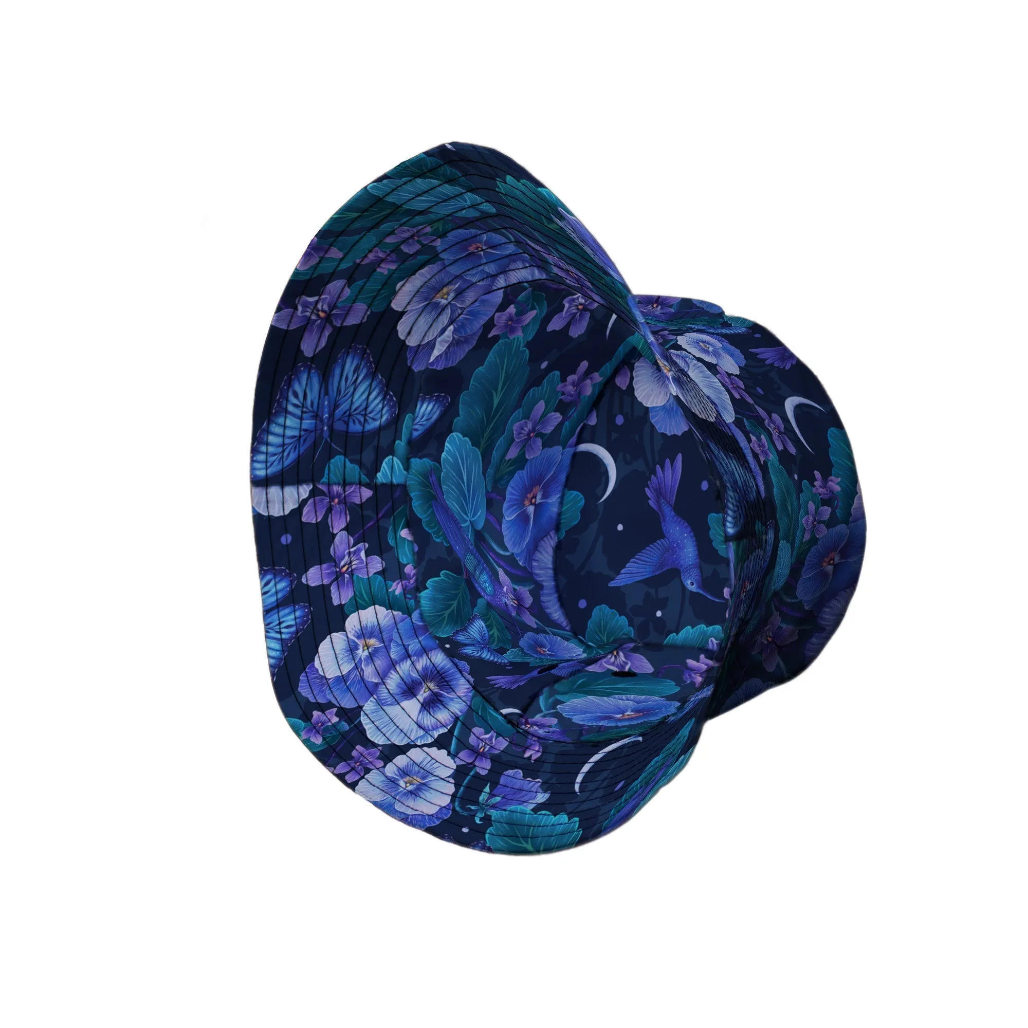 Episodic Violet Purple Night Bucket Hat