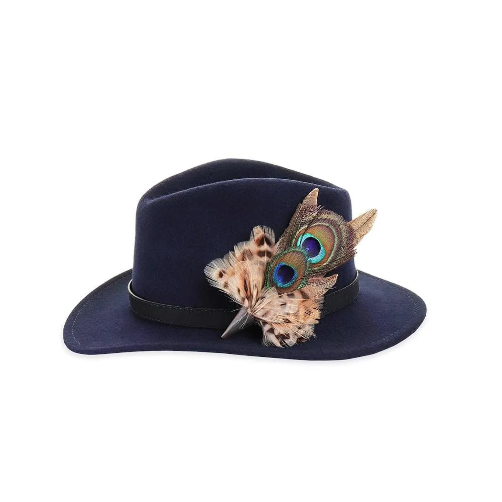 Felt Fedora - Navy