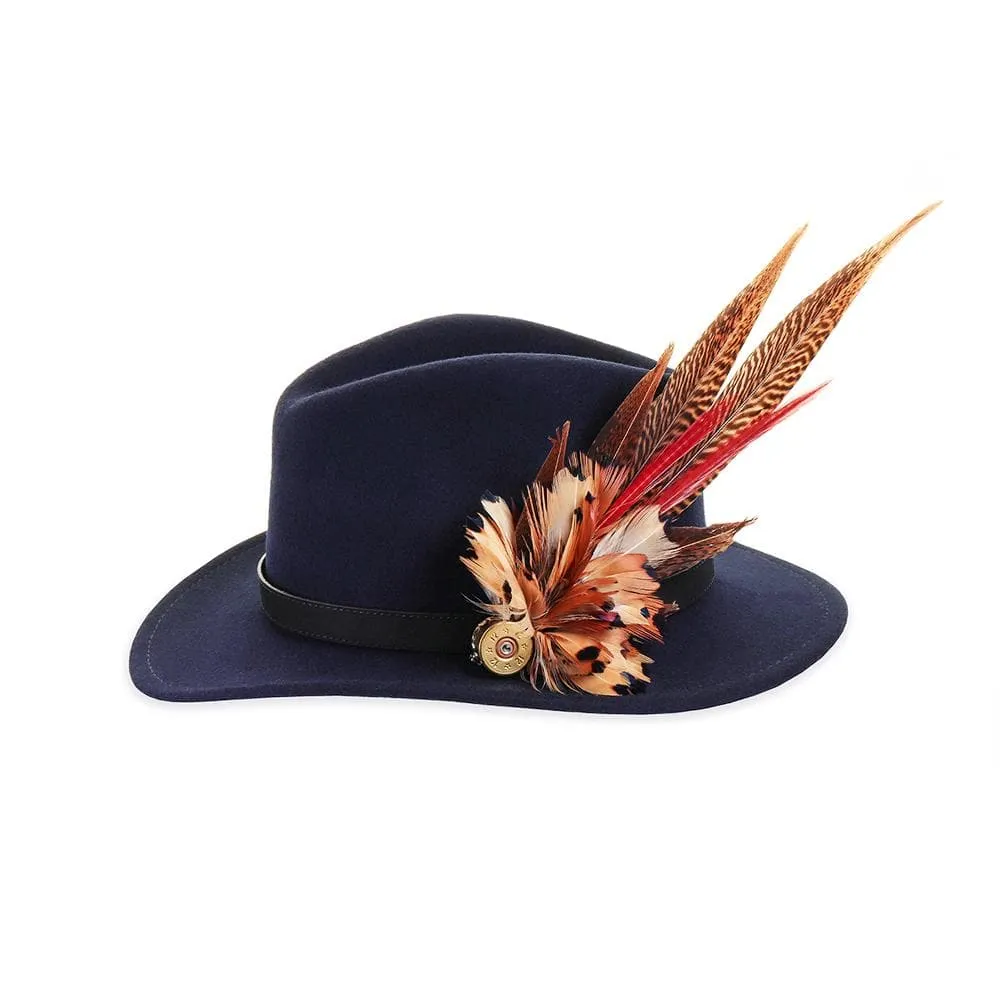 Felt Fedora - Navy