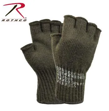 Fingerless Wool Gloves