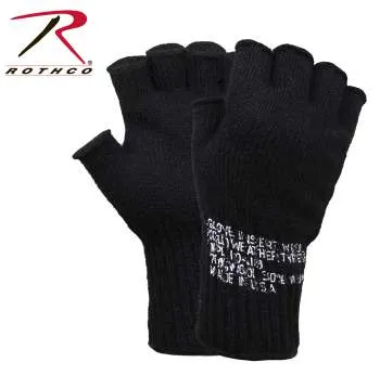 Fingerless Wool Gloves