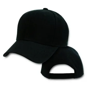 First Quality Plain Solid Baseball Caps Hats HT801