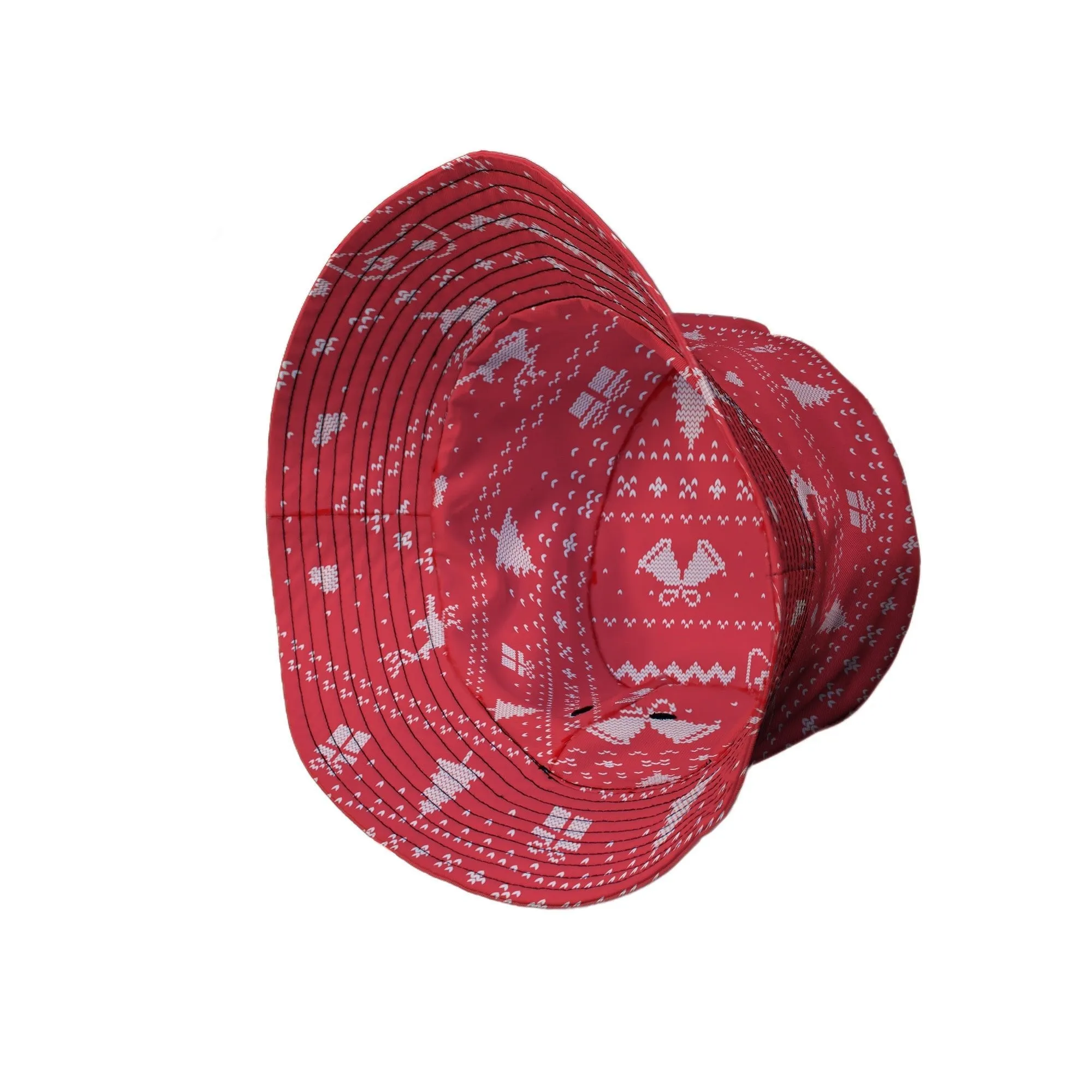 Gamer Christmas Sweater Bucket Hat