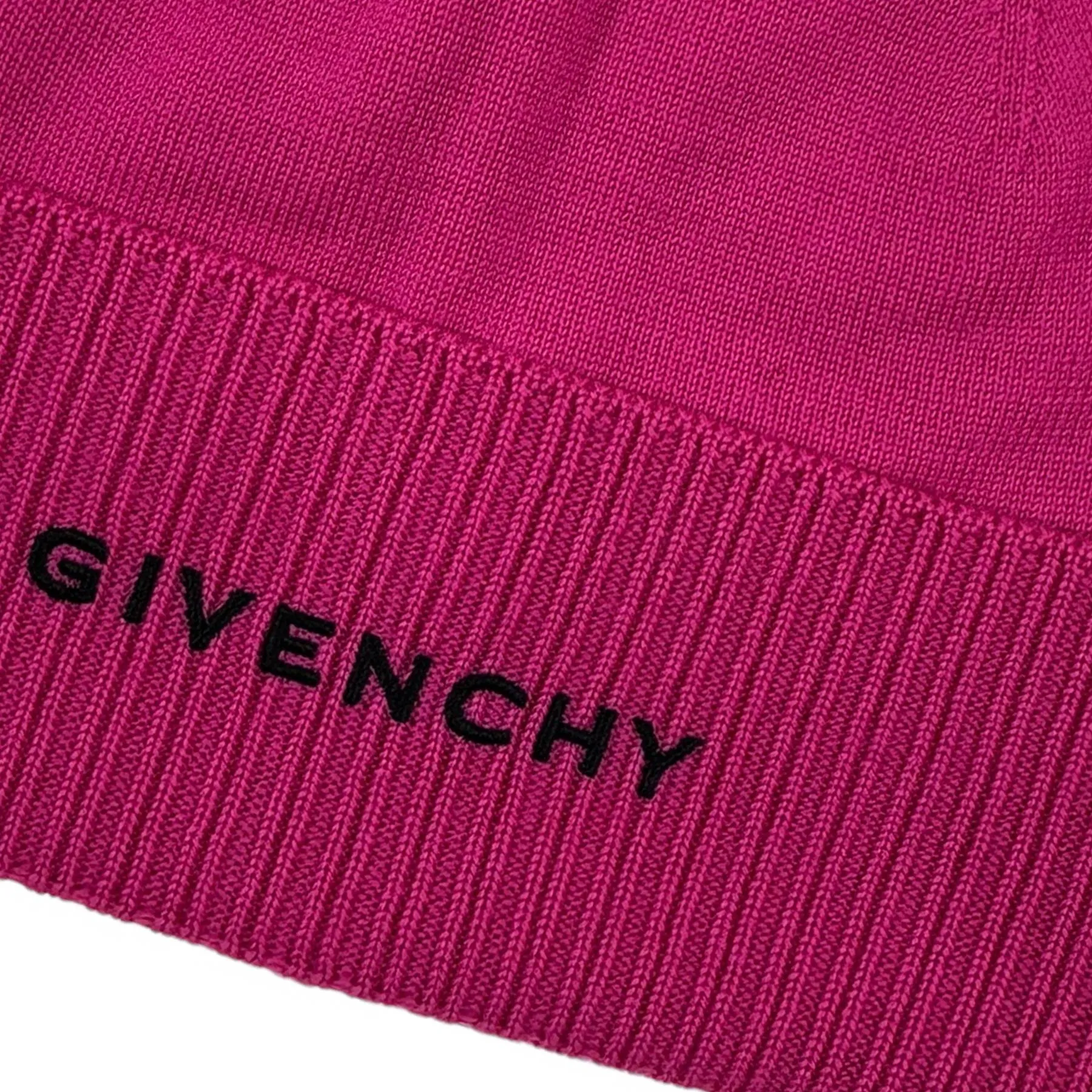 Givenchy Beanie Hat Fuchsia Wool FINAL SALE