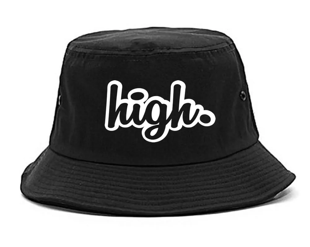 High Outline Weed Bucket Hat