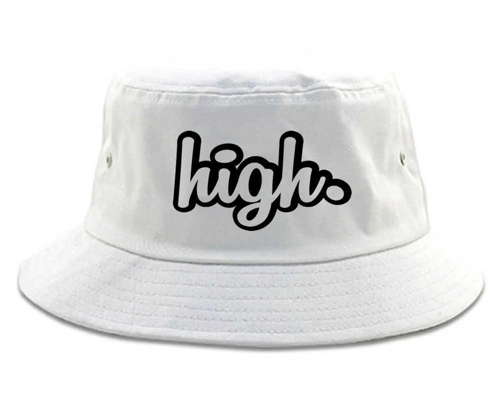 High Outline Weed Bucket Hat