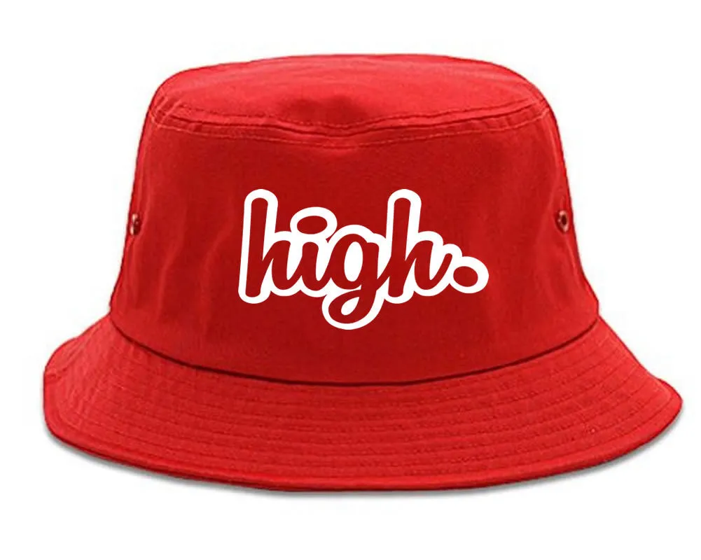 High Outline Weed Bucket Hat