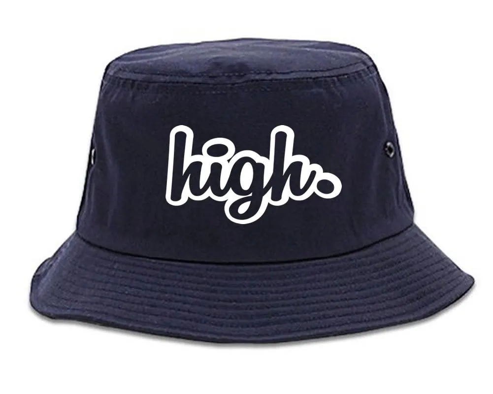 High Outline Weed Bucket Hat