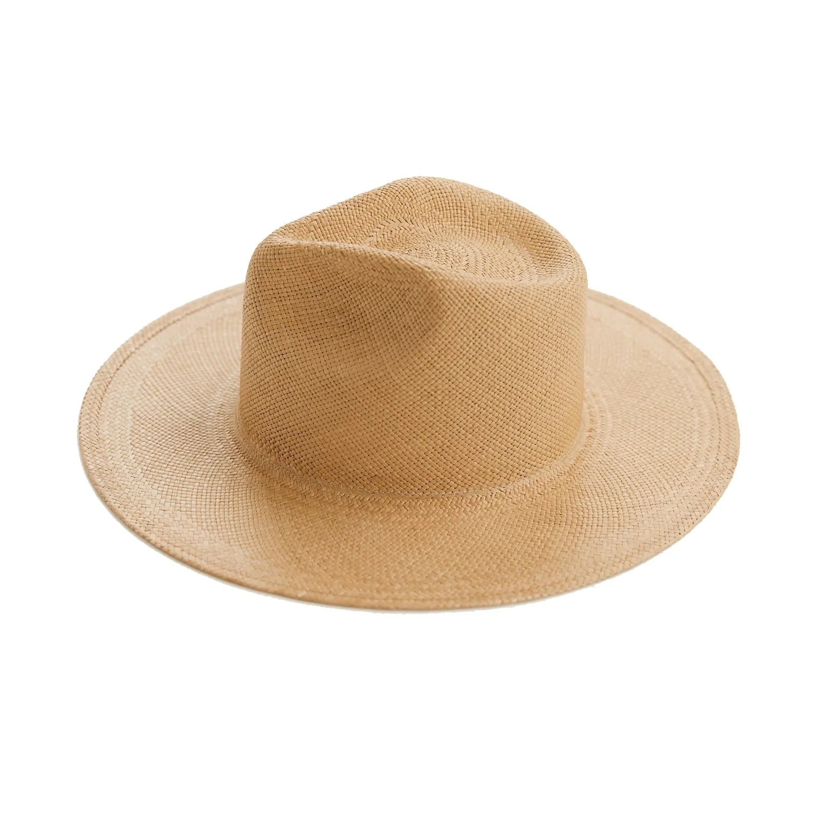 Isla Straw Fedora - Putty