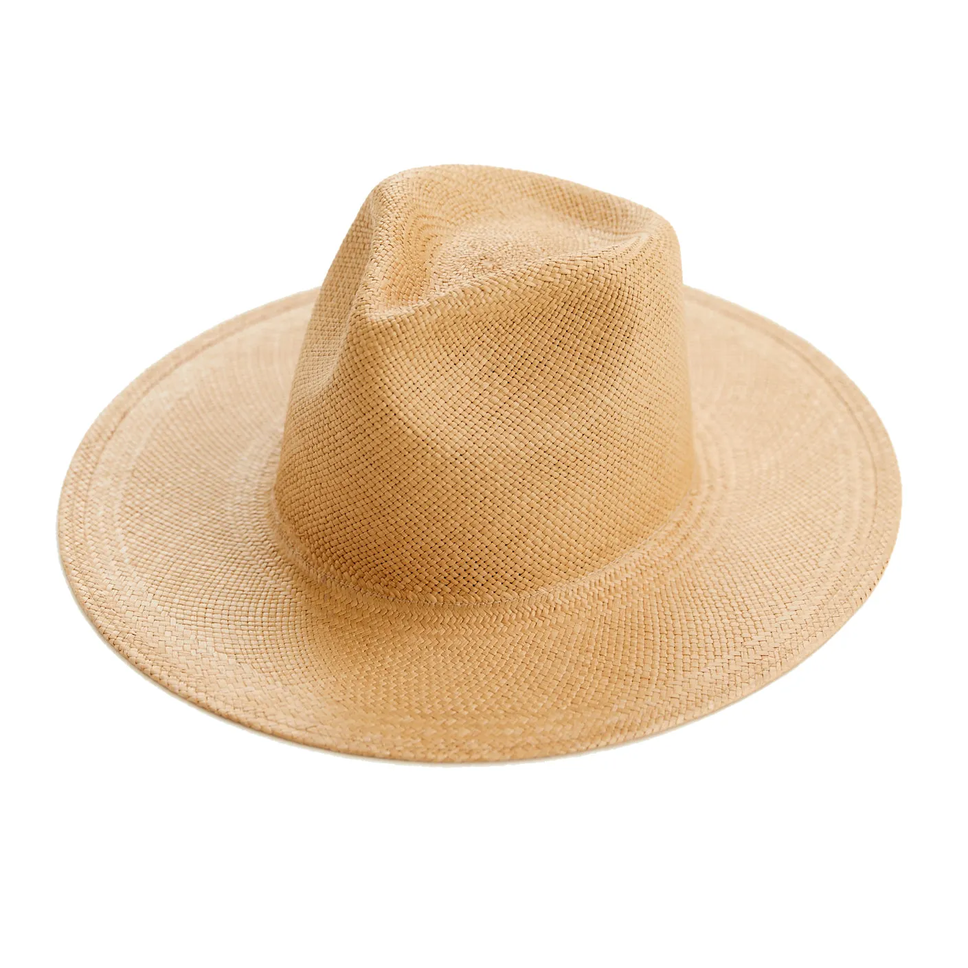 Isla Straw Fedora - Putty