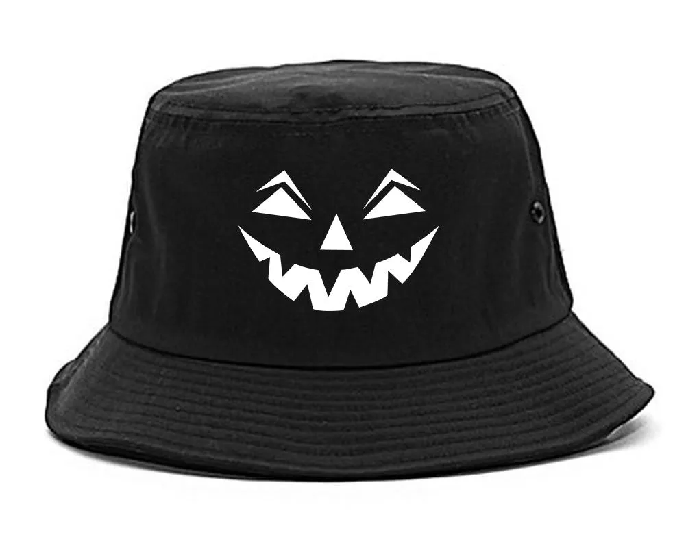 Jack-o-lantern Pumpkin Face Halloween Bucket Hat