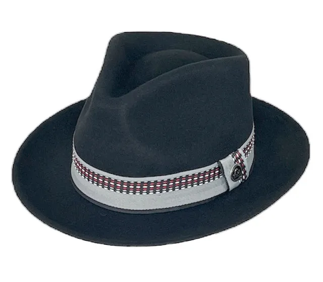 Kai LiteFelt Snap Brim Fedora by Levine