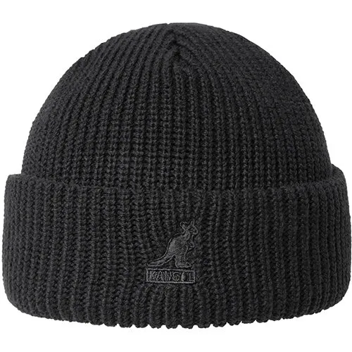 Kangol Cardinal 2-Way Beanie Hat - Black