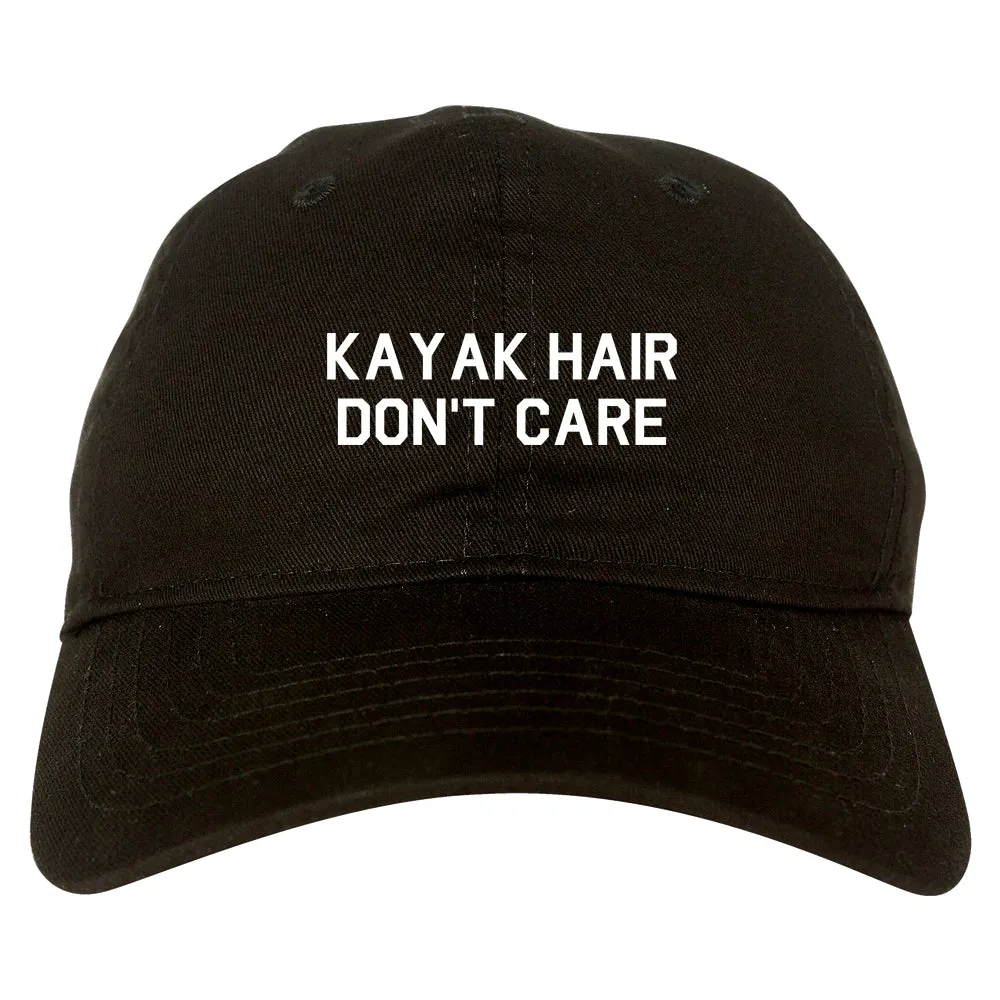 Kayak Hair Dont Care Mens Dad Hat Baseball Cap