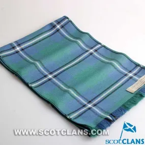 Luxury Lightweight Scarf in Irvine Ancient Tartan