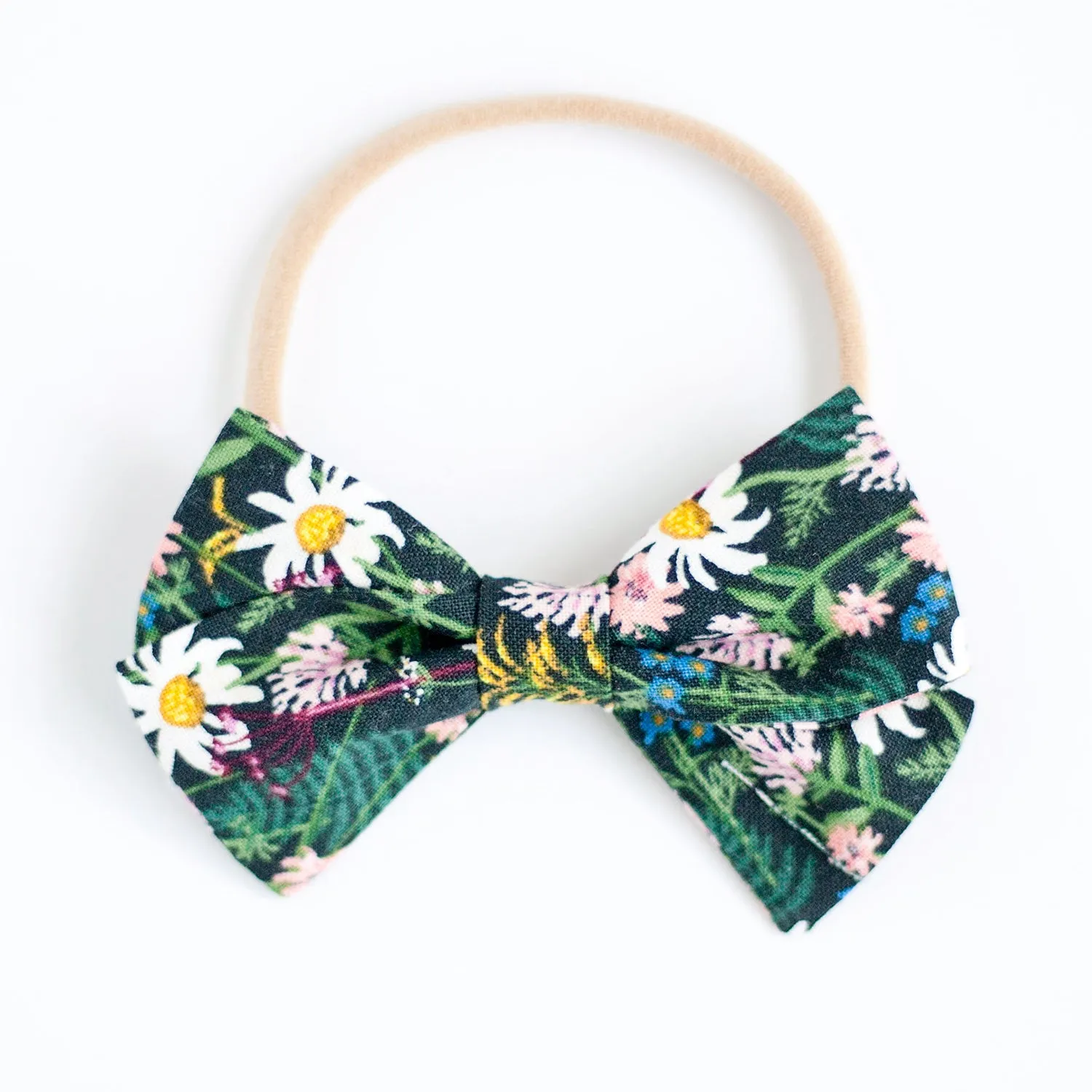 Men's Pre-Tied Bow Tie / Wildflowers In Hunter