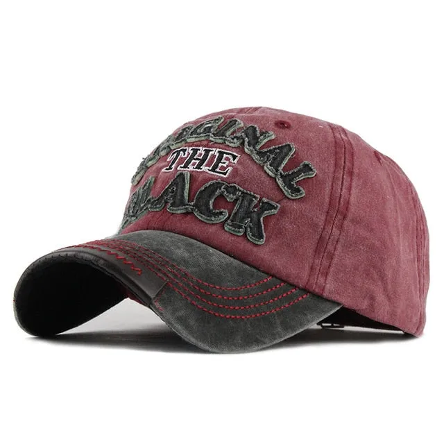 Men's Retro Washed Baseball Cap