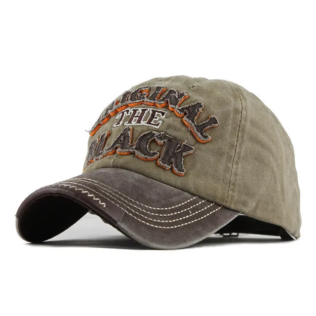 Men's Retro Washed Baseball Cap