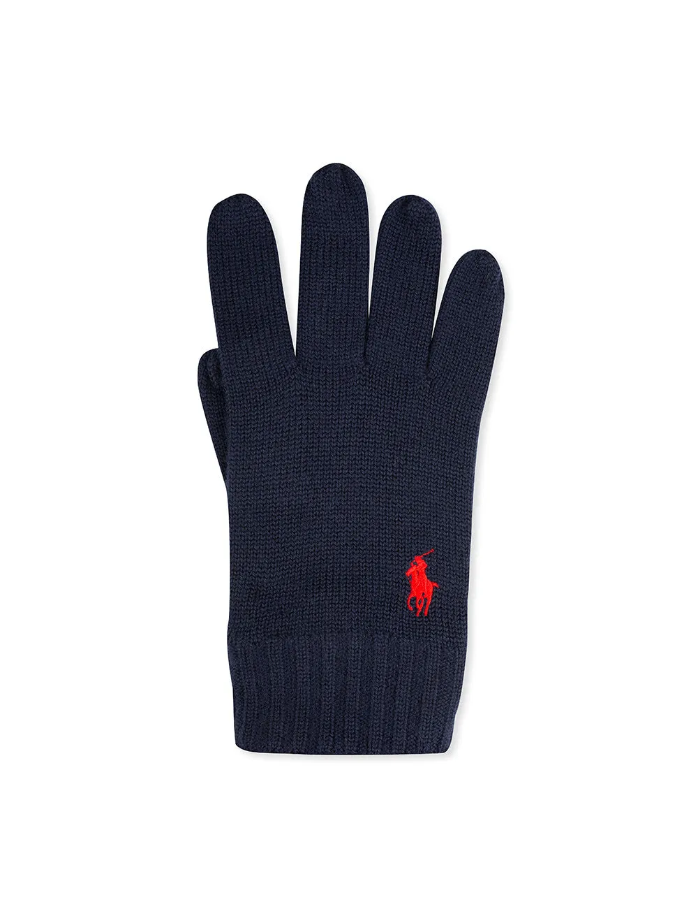 Merino Wool Gloves-Blue