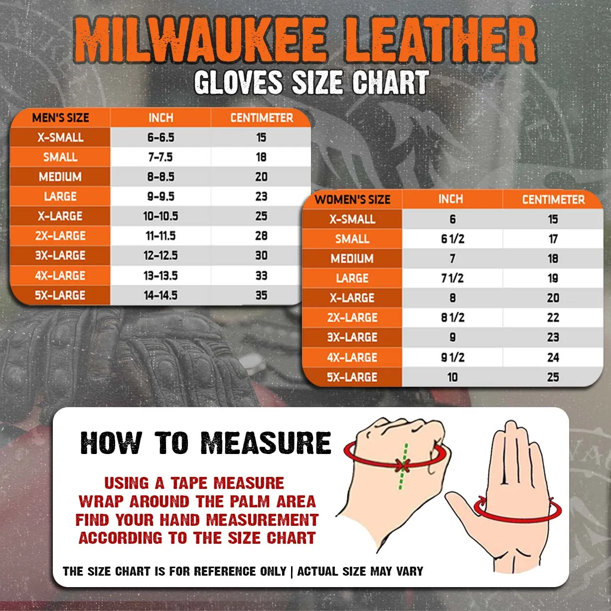 Milwaukee Leather SH869 Men's Black Perforated Deerskin Full Finger Motorcycle Hand Gloves W/ Breathable ‘Open Knuckle’